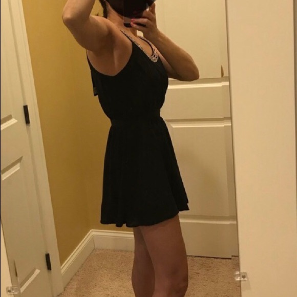 The clothing co. beaded romper black M - Picture 5 of 7